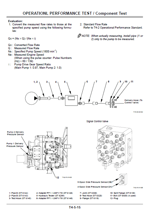 Hitachi Zx500lc And Zx500lch Excavator Service Manual