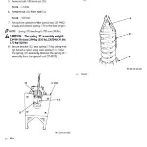 Hitachi Zx470-5a, Zx490lch-5a And Zx530lch-5a Excavator Manual