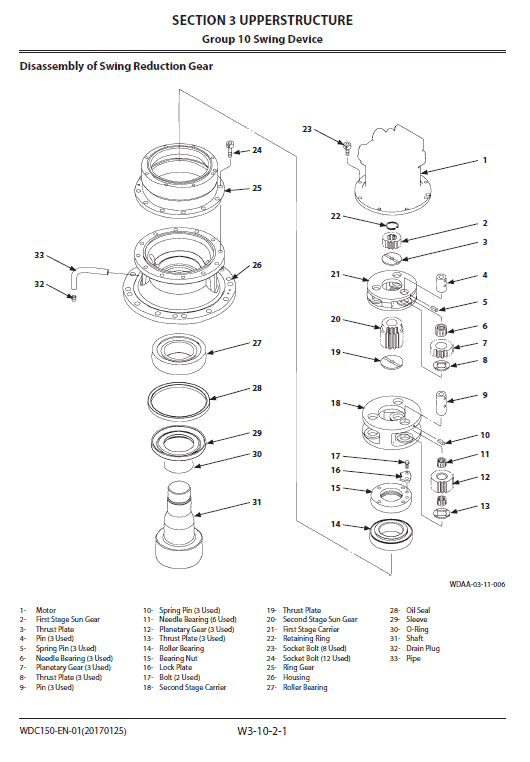 Hitachi Zx250lc-6 And Zx250lcn-6 Zaxis Excavator Manual