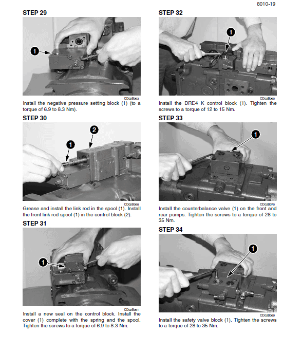 Case Cx330 And Cx350 Excavator Service Manual