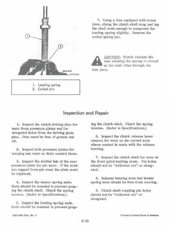 Cub Cadet 86, 108, 109, 128, 129, 149, 169 Tractor Service Manual