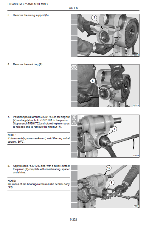 Case Wx95 And Wx125 Excavator Manual