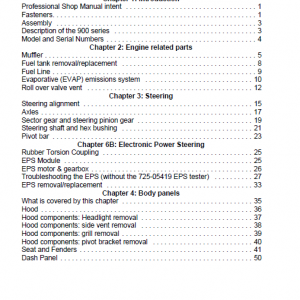 Cub Cadet Ltx Series Tractors Service Manual