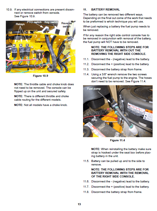 Cub Cadet Rzt Series (2004-2005) Service Manual