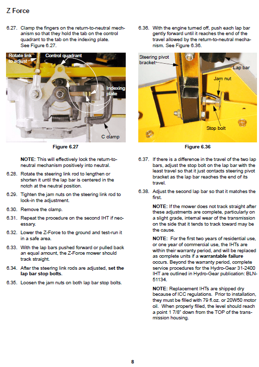 Cub Cadet Z-force Series (2003-2006) Service Manual