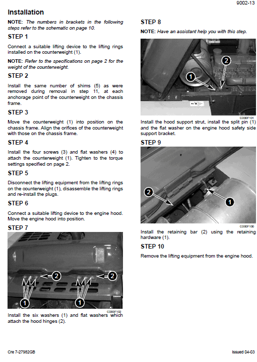 Case Cx180 Excavator Service Manual