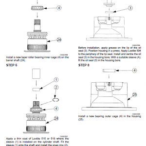 Case Cx460 Excavator Service Manual