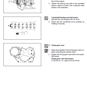 Isuzu Aa-4bg1t, Aa-6bg1, Bb-4bg1t And Bb-6bg1t Engines Service Manual