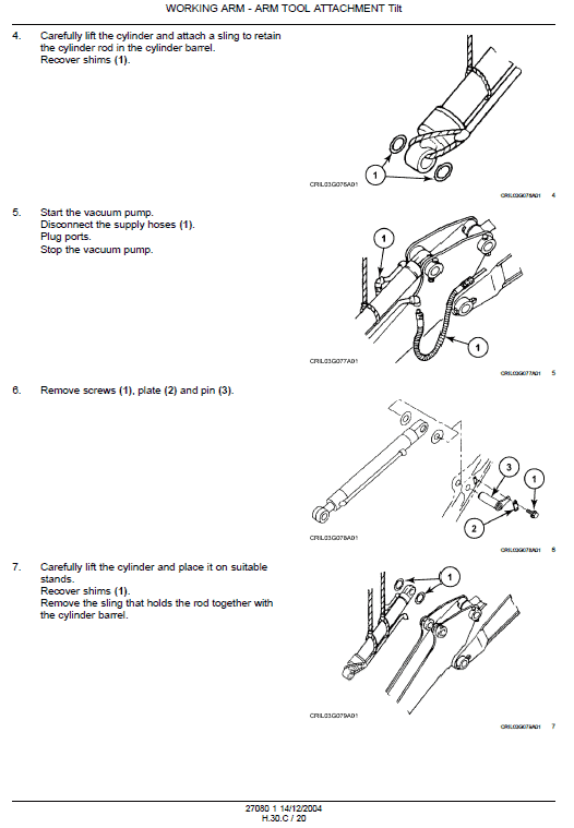 Case Cx135sr Excavator Service Manual