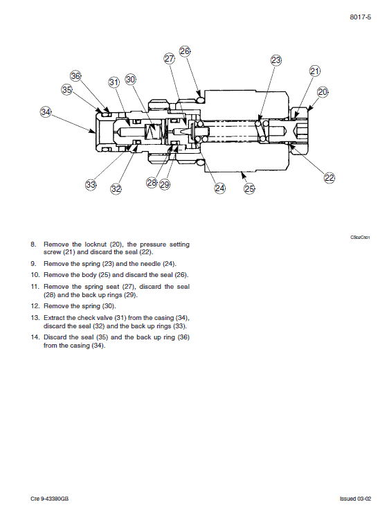 Case Cx330 And Cx350 Excavator Service Manual