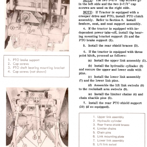 Cub Cadet 154, 184 And 185 Tractor Service Manual