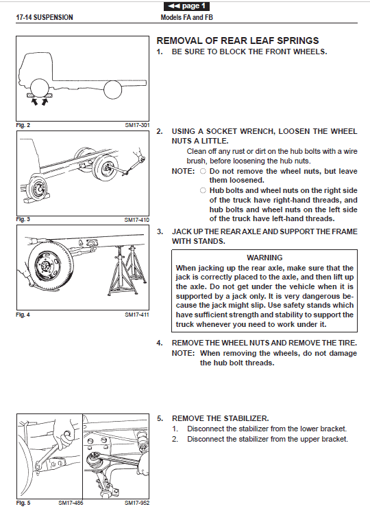 Hino Truck 2001 Service Manual