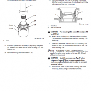 Hitachi Zx240-5a, Zx240lc-5a And Zx250lch-5a Excavator Manual