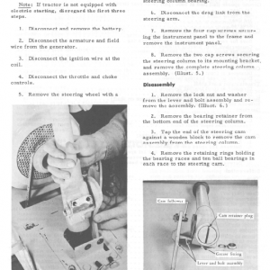 Cub Cadet Original Tractor Chassis And Engine Service Manual