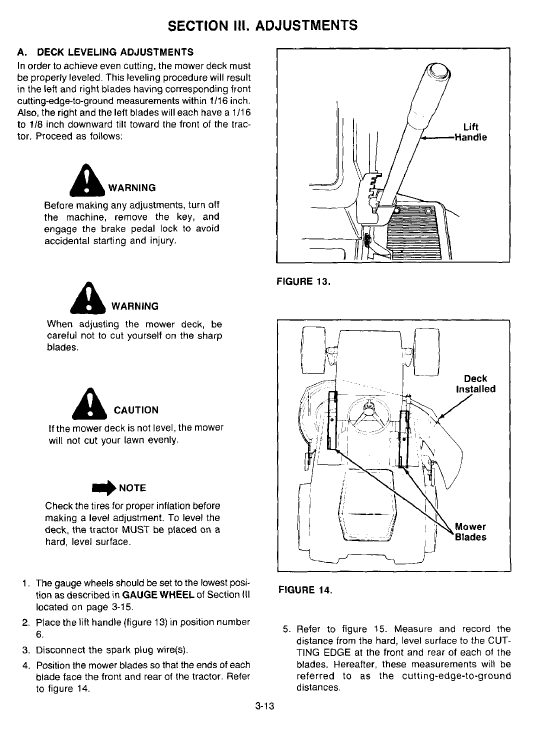 Cub Cadet 1220, 1315, 1320, 1405, 1415, 1420 Tractor Service Manual