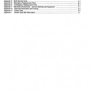 Cub Cadet 1340, 1535, 1541 And 1782 Service Manual