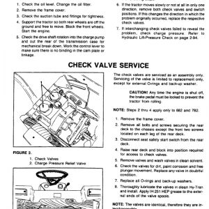 Cub Cadet 2072, 1572, 1772 And 1872 Service Manual