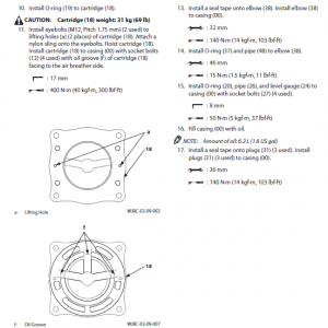 Hitachi Zx670lc-5b And Zx690lch-5b Excavator Manual