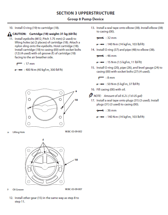 Hitachi Zx670lc-5b And Zx690lch-5b Excavator Manual