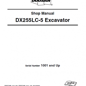 Doosan Dx255lc-5 Excavator Service Manual