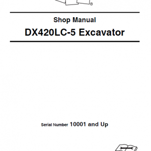 Doosan Dx420lc-5 Excavator Service Manual