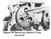 Doosan DX15 and DX18 Camshaft removal