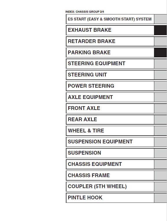 Hino Truck 2016 Conventional Service Manual