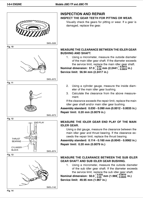 Hino Truck 2004 Service Manual