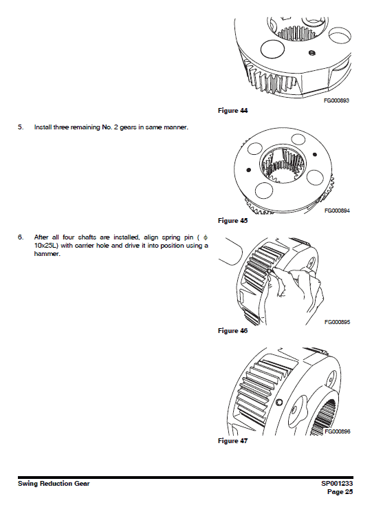 Doosan Dx225lc-3 And Dx255lc-5 Excavator Service Manual