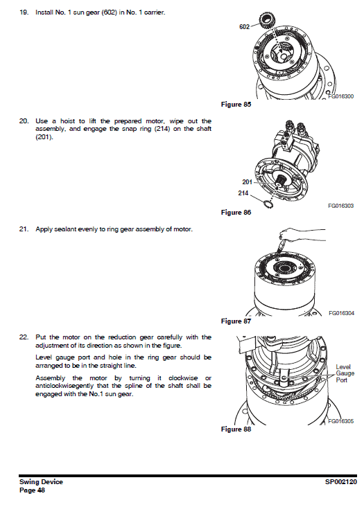 Doosan Dx235lcr Excavator Service Manual