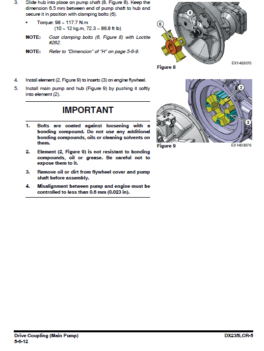 Doosan Dx235lcr-5 Excavator Service Manual