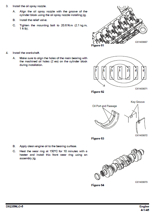 Doosan Dx235nlc-5 Excavator Service Manual