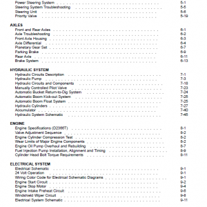 Daewoo Mega M300-iii Wheel Loader Service Manual