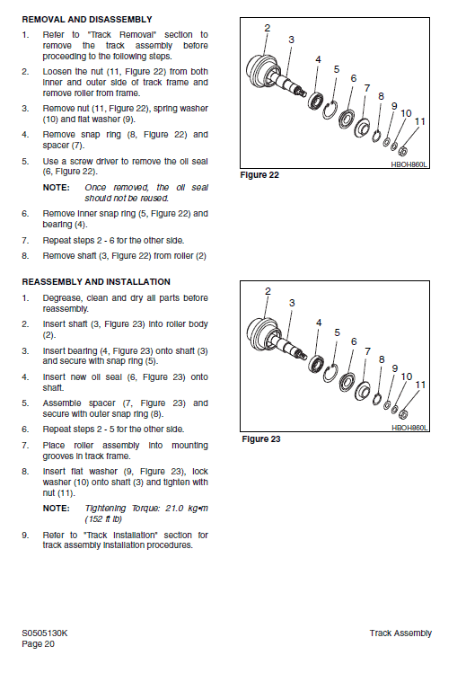 Daewoo Solar S015 Plus Excavator Service Manual