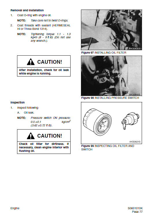 Daewoo Solar S018-vt Excavator Service Manual