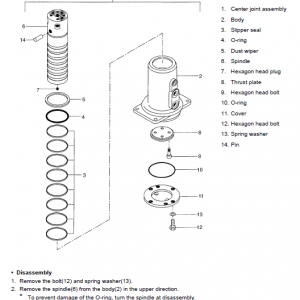 Daewoo Solar S030 Plus And S035 Excavator Service Manual