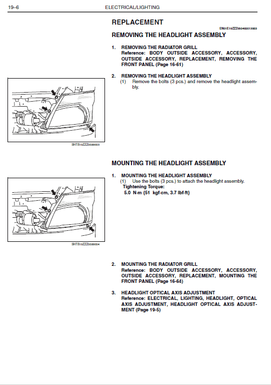 Hino Truck 2018 Coe Hev Service Manual