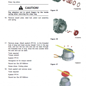 Doosan Dx35z Excavator Service Manual