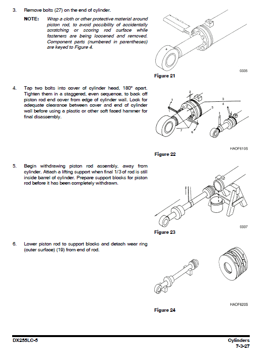 Doosan Dx255lc-5 Excavator Service Manual