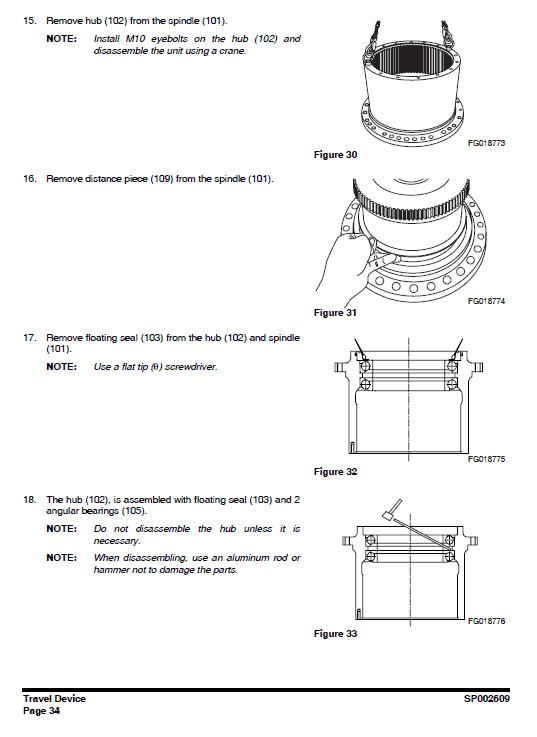 Doosan Dx420lc-3 Excavator Service Manual