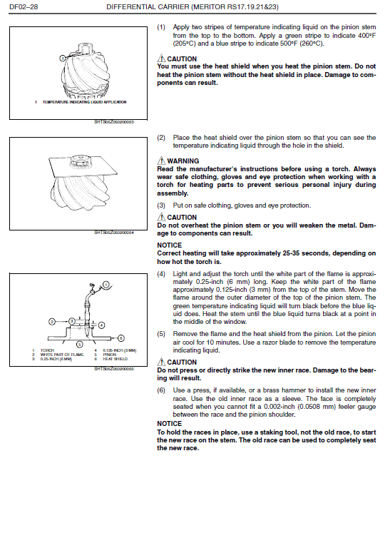 Hino Truck 2017 Conventional Service Manual