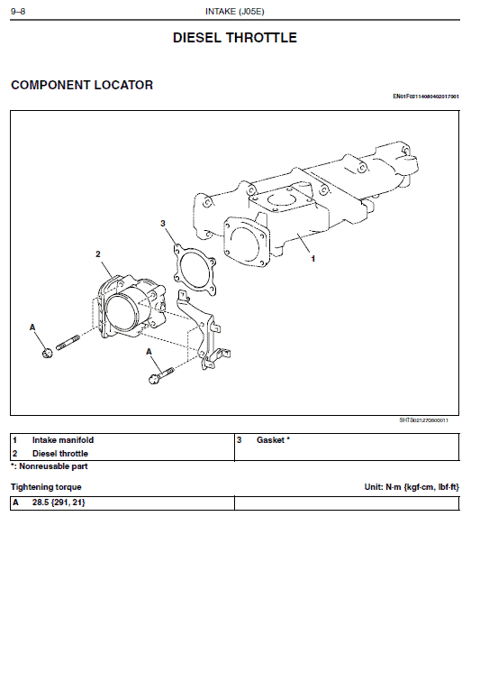 Hino Truck 2018 Coe Hev Service Manual