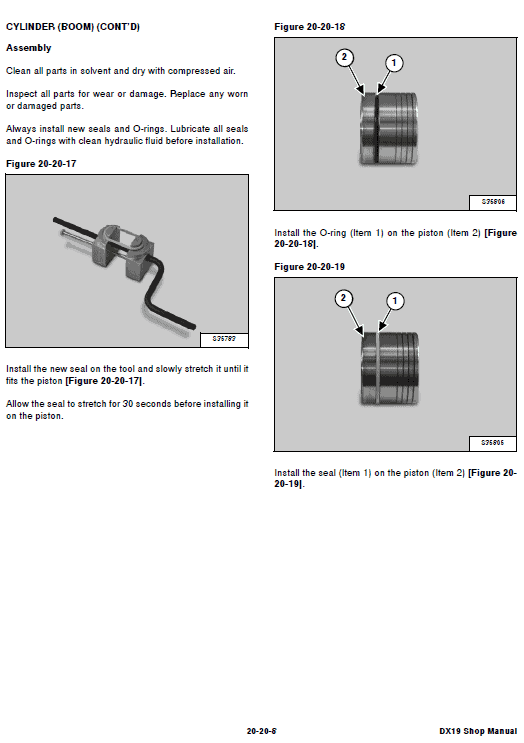 Doosan Dx19 Excavator Service Manual