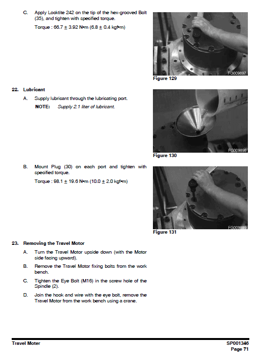 Doosan Dx140 Excavator Service Manual