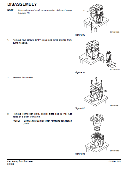 Doosan Dx300lc-5 Excavator Service Manual