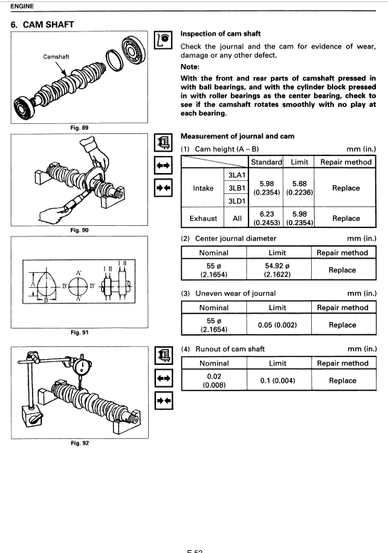 Daewoo Solar S030 Plus And S035 Excavator Service Manual