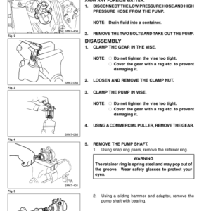 Hino Truck FA4J, FB4J Year 2003 Repair Manual (FA, FB) - Image 4