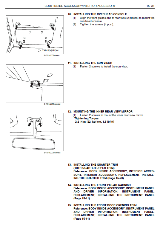 Hino Truck 2016 Coe Hev Service Manual