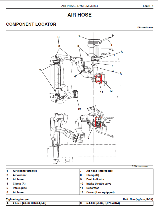 Hino Truck 2014 Conventional Service Manual