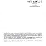 Daewoo Solar S225nlc-v Excavator Service Manual